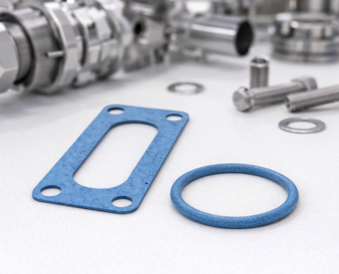 Juntas de silicona material detectable